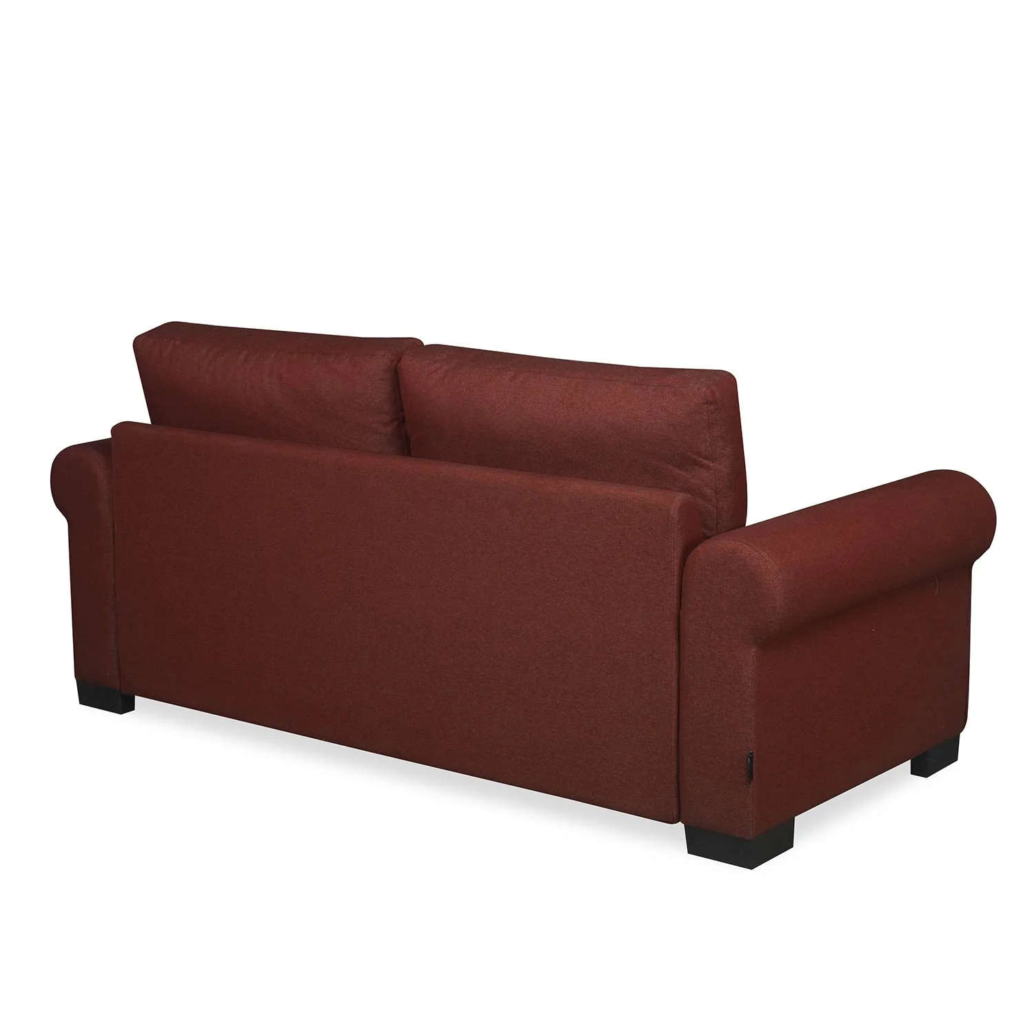 Nilkamal Array 3 Seater Bill Arm Sofa (Maroon) - Image 6