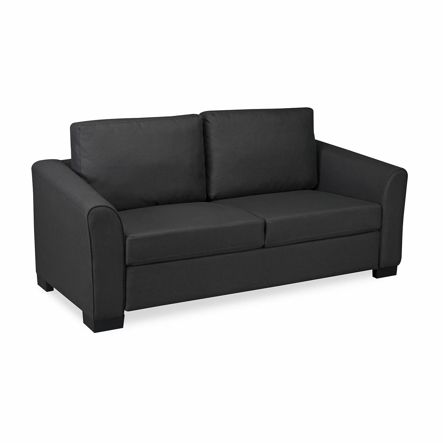 Nilkamal Array 3 Seater Mike Arm Sofa (Dark Grey) - Image 3