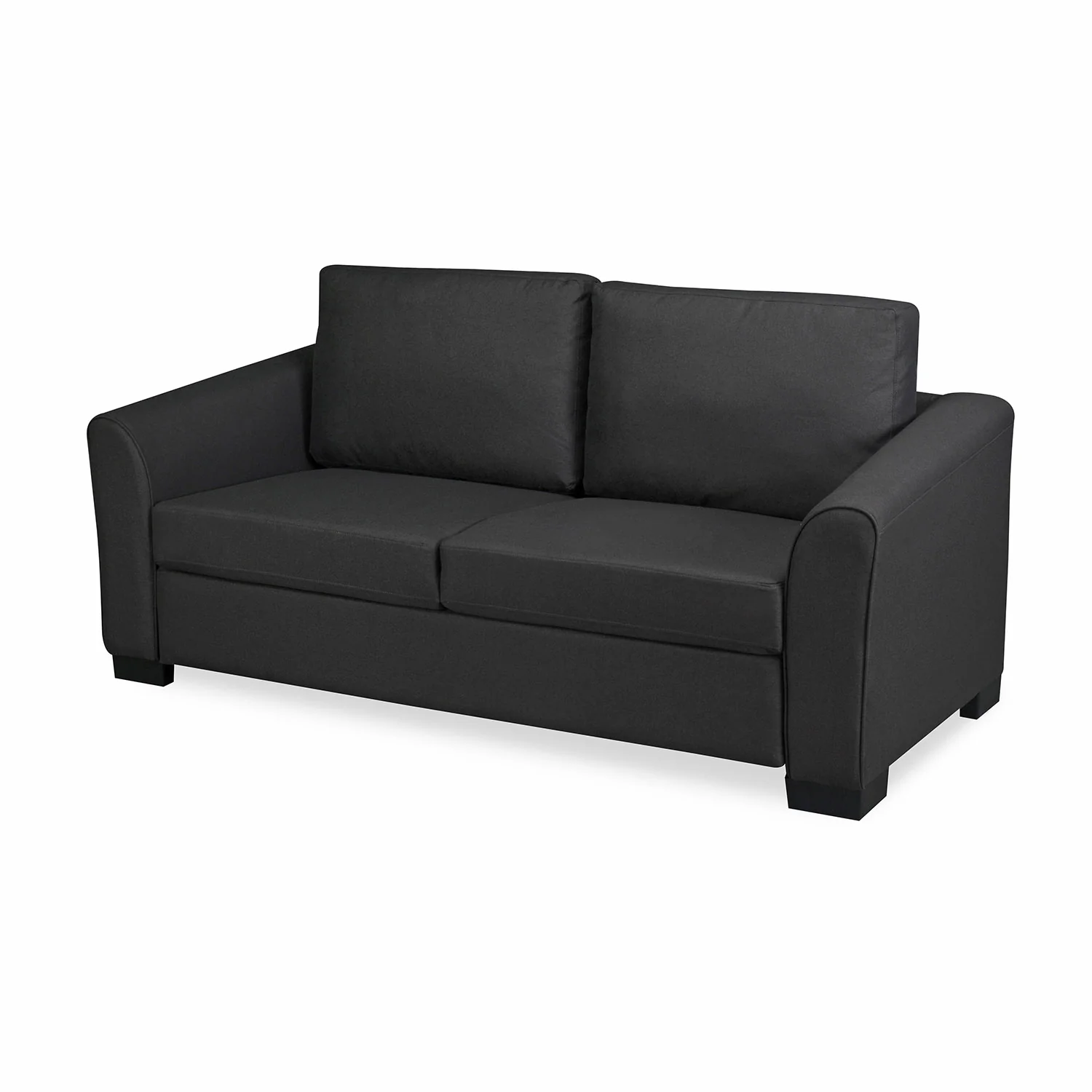 Nilkamal Array 3 Seater Mike Arm Sofa (Dark Grey) - Image 5