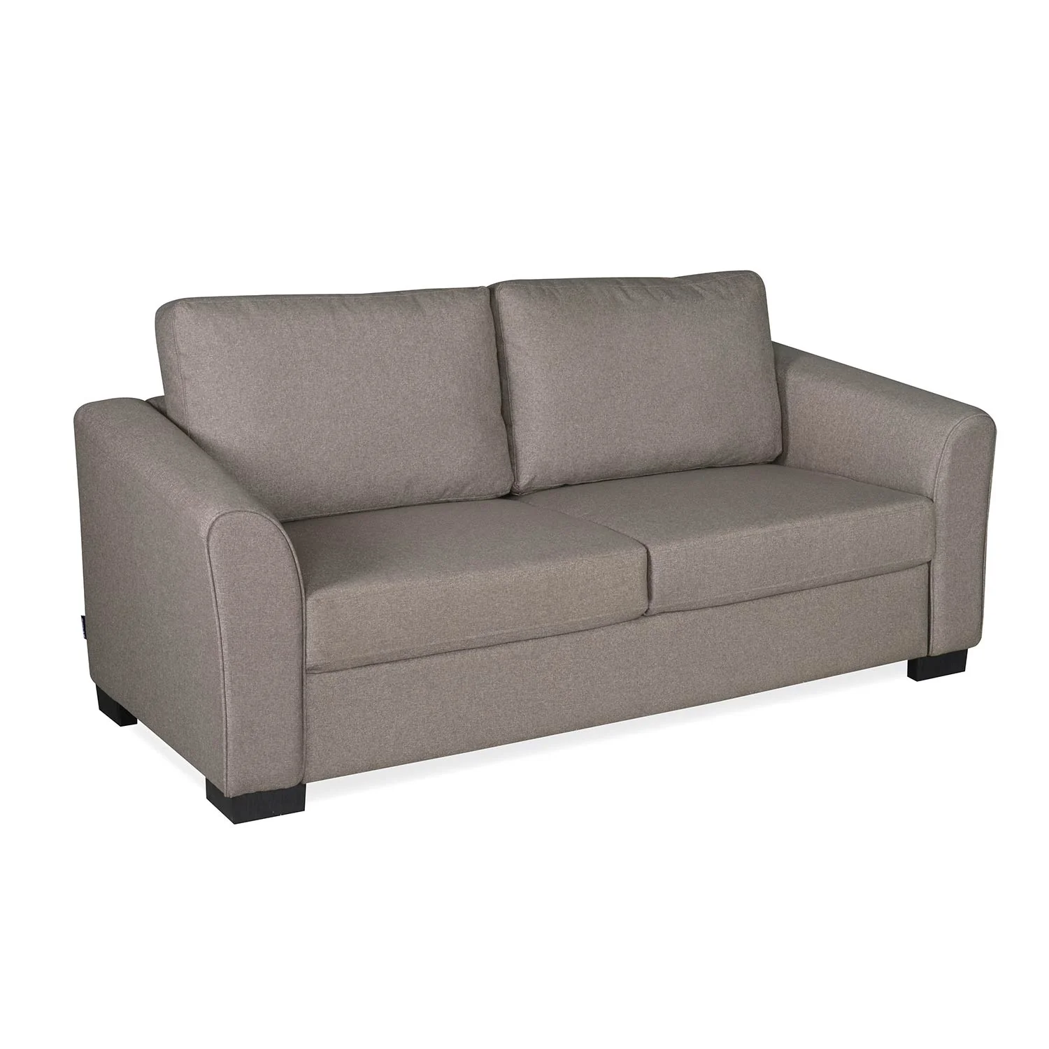 Nilkamal Array 3 Seater Mike Arm Sofa (Light Brown) - Image 3