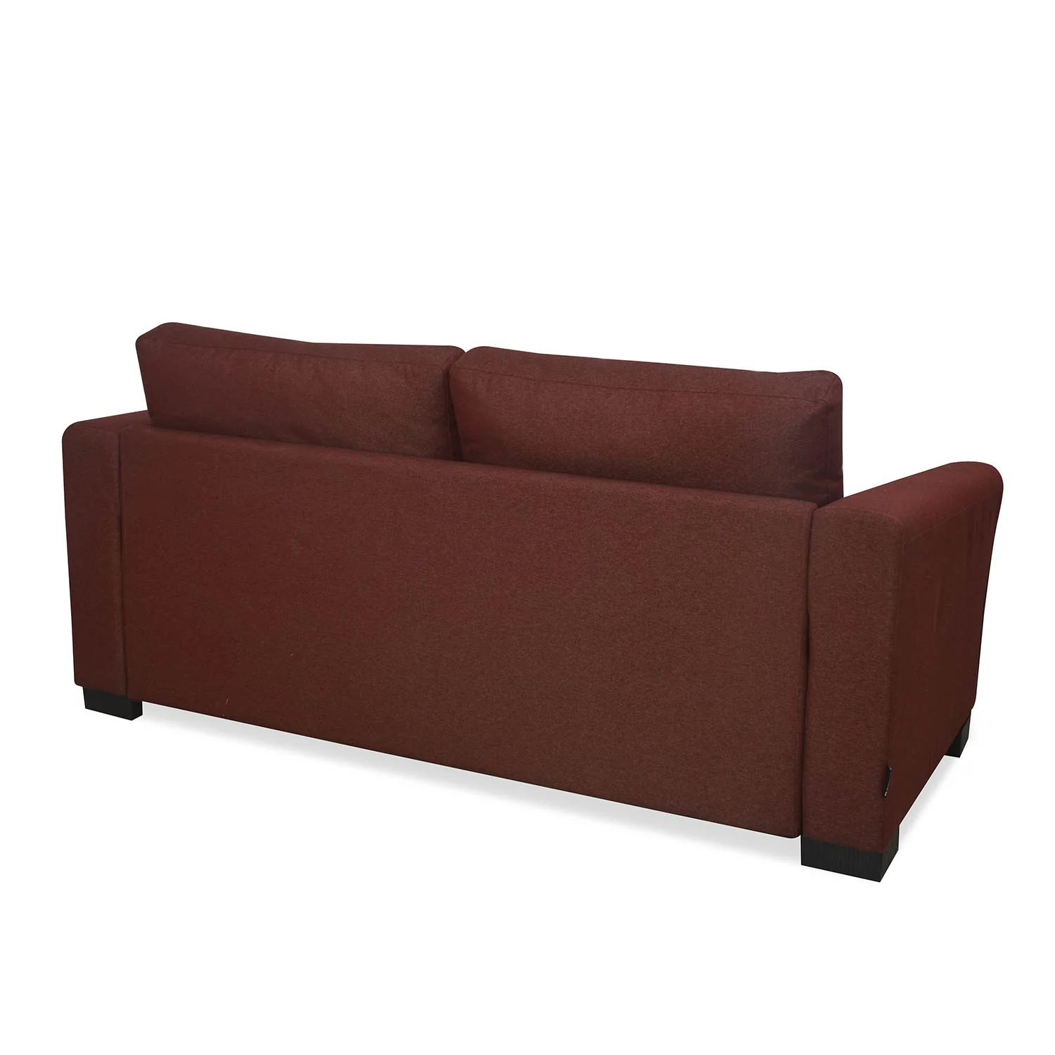 Nilkamal Array 3 Seater Mike Arm Sofa (Maroon) - Image 6