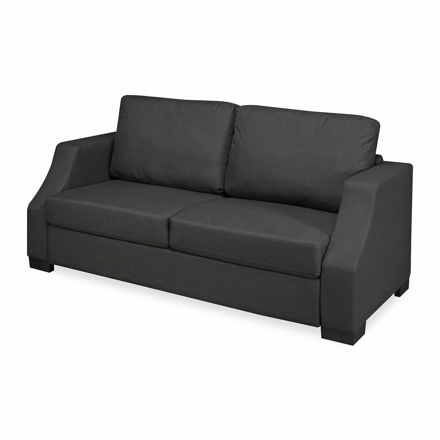Nilkamal Array 3 Seater Rick Arm Sofa (Dark Grey) - Image 5