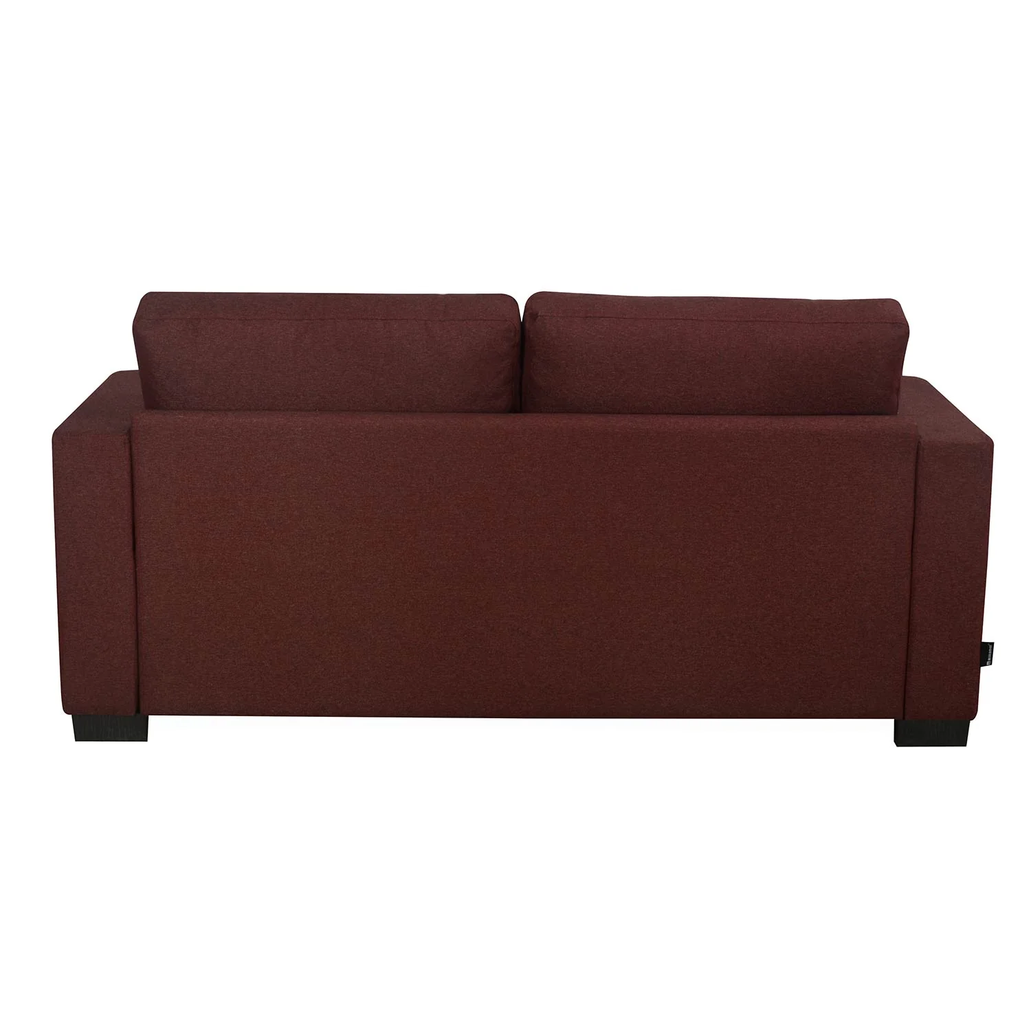 Nilkamal Array 3 Seater Rick Arm Sofa (Maroon) - Image 7