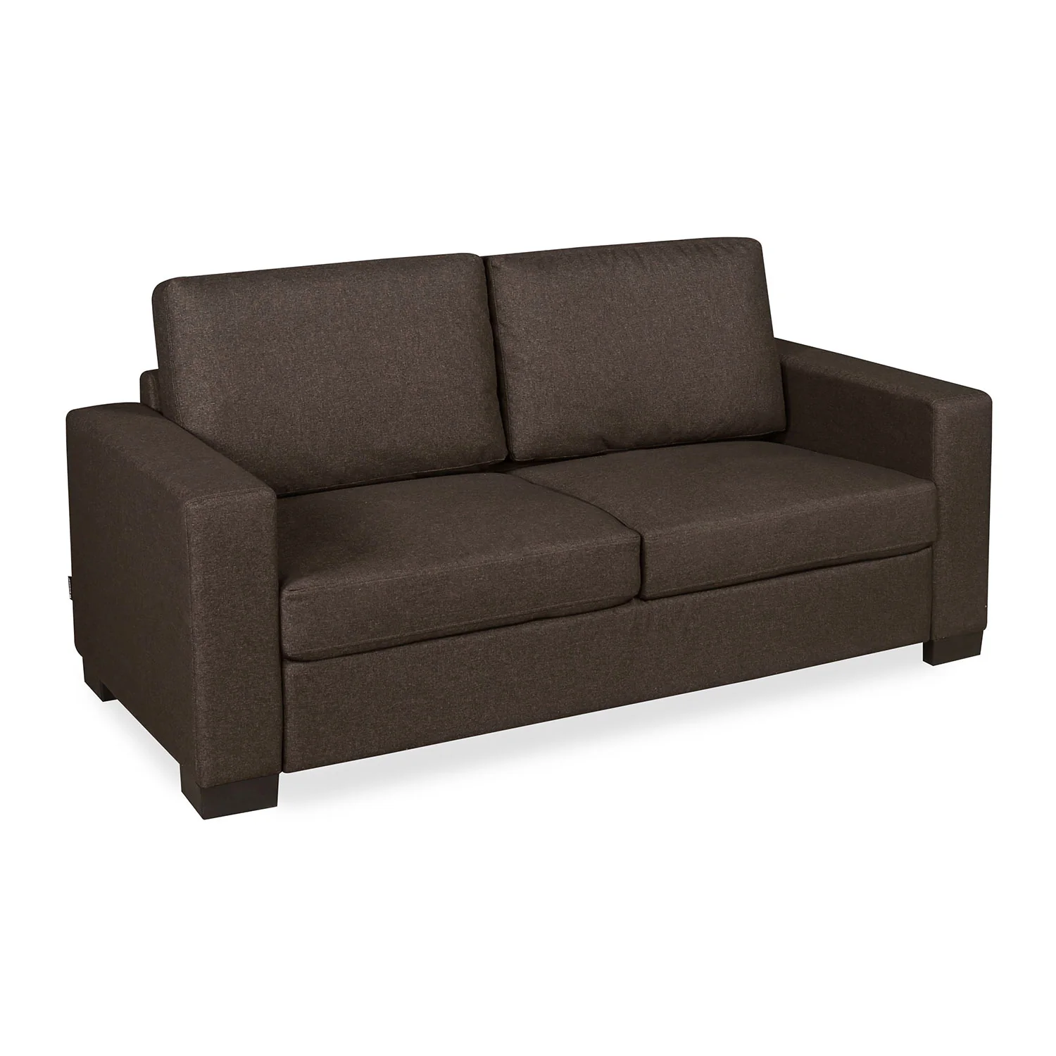 Nilkamal Array 3 Seater Ron Arm Sofa (Dark Brown) - Image 3