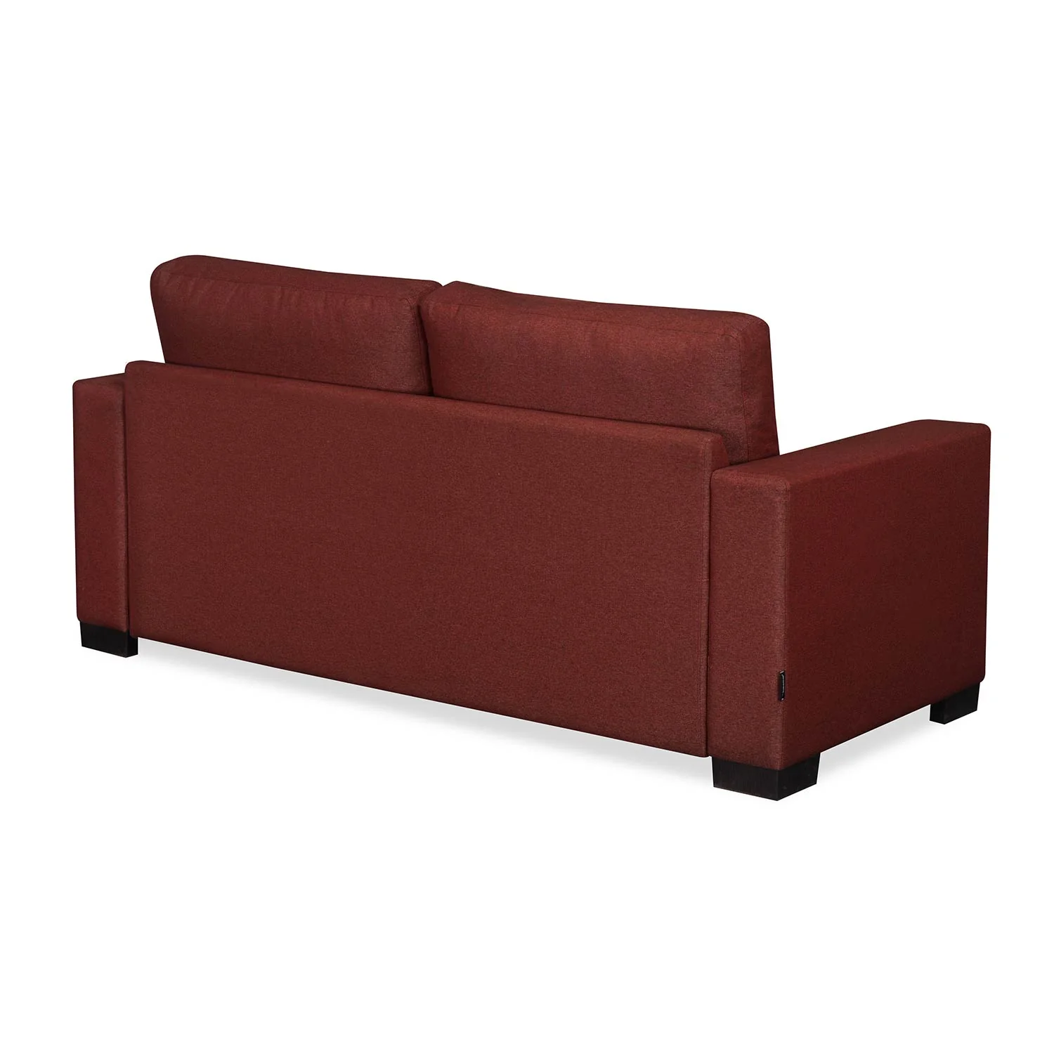 Nilkamal Array 3 Seater Ron Arm Sofa (Maroon) - Image 7