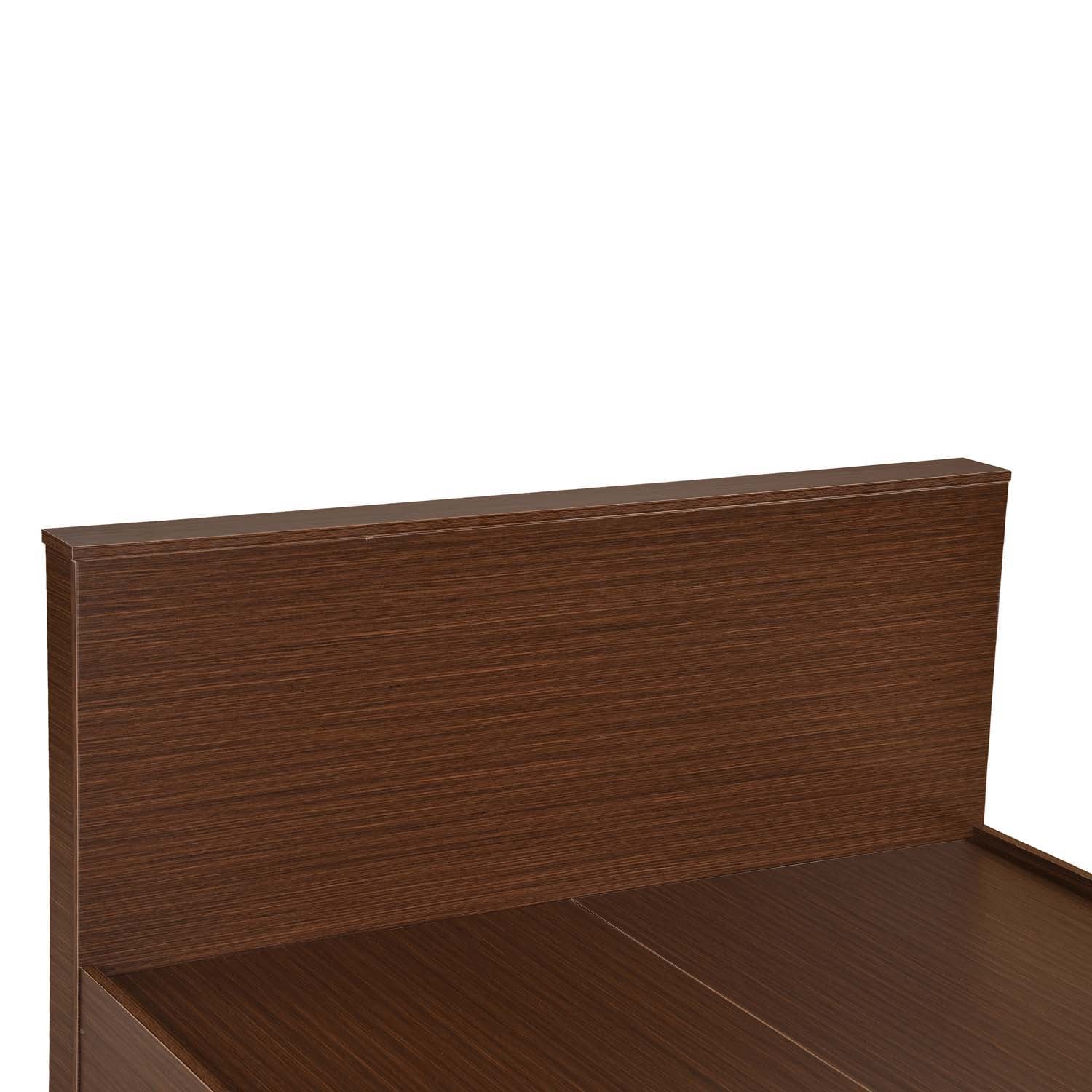 Nilkamal Arthur Plus Double Bed (Legno Oak Dark) - Image 8