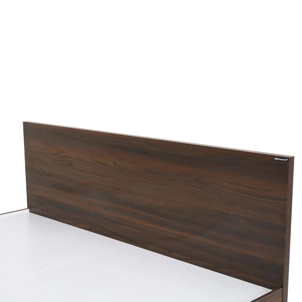 Nilkamal Arthur Queen Bed (Walnut) - Image 4