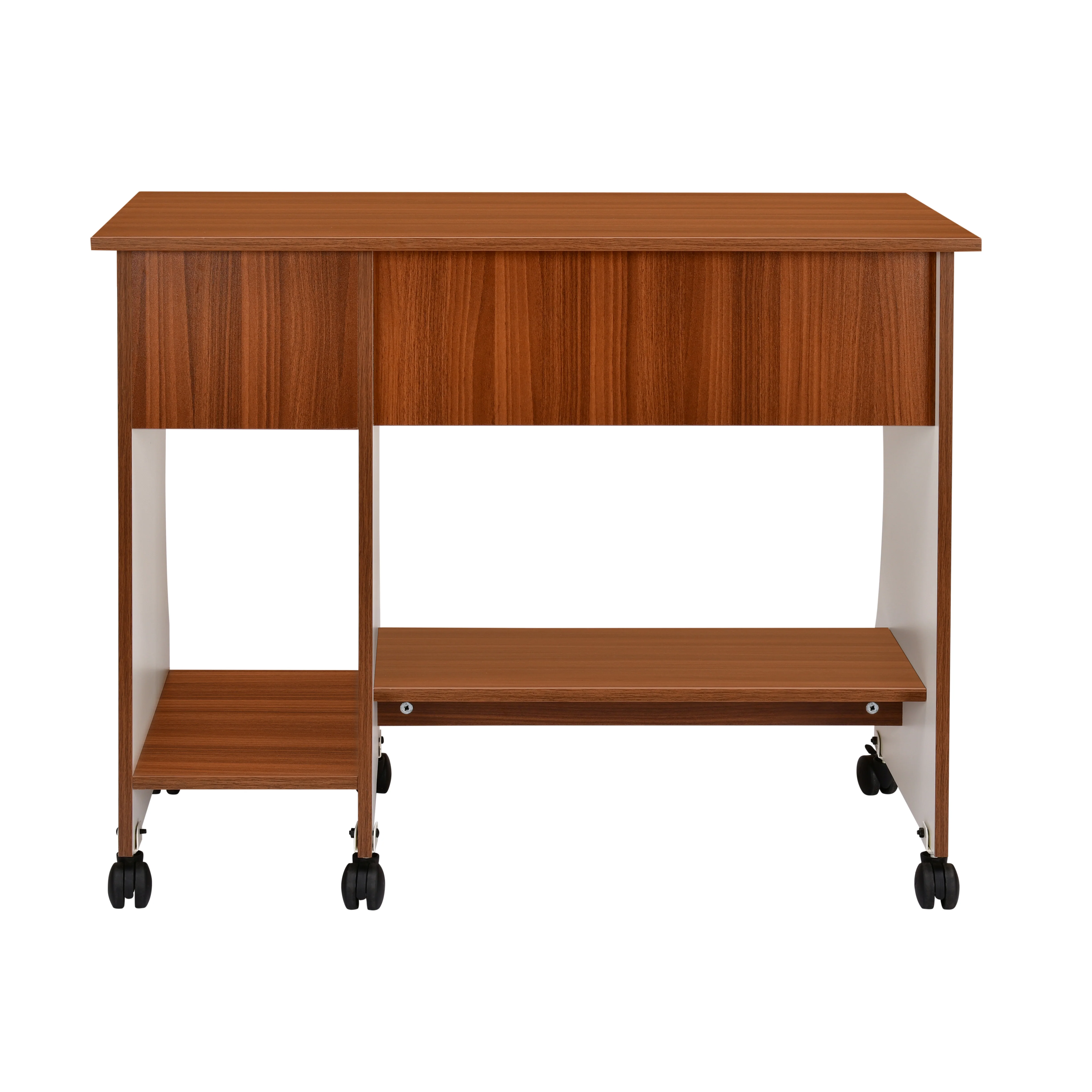 Nilkamal Ashford Computer Table (Walnut/White) - Image 3