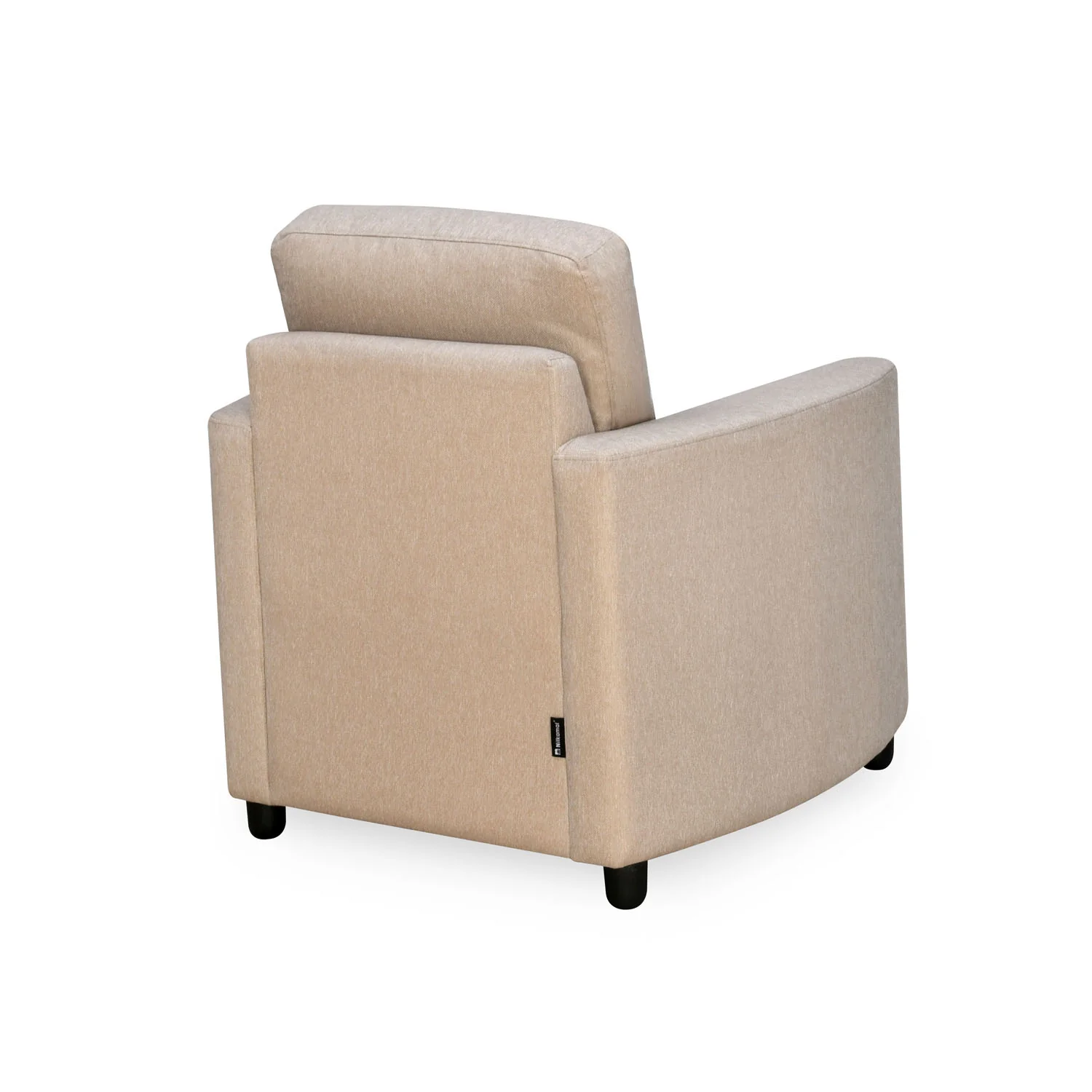 Nilkamal Astonic 1 Seater Fabric Sofa (Beige) - Image 6