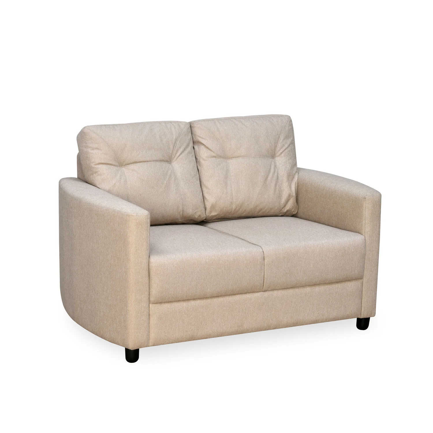 Nilkamal Astonic 2 Seater Fabric Sofa (Beige) - Image 4