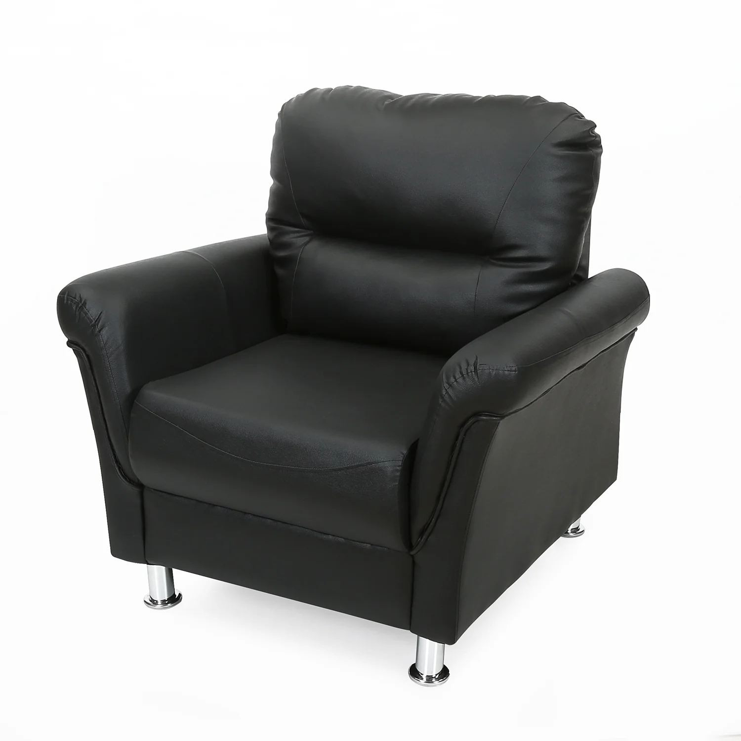 Nilkamal Aurich 1 Seater Sofa (Black) - Image 3