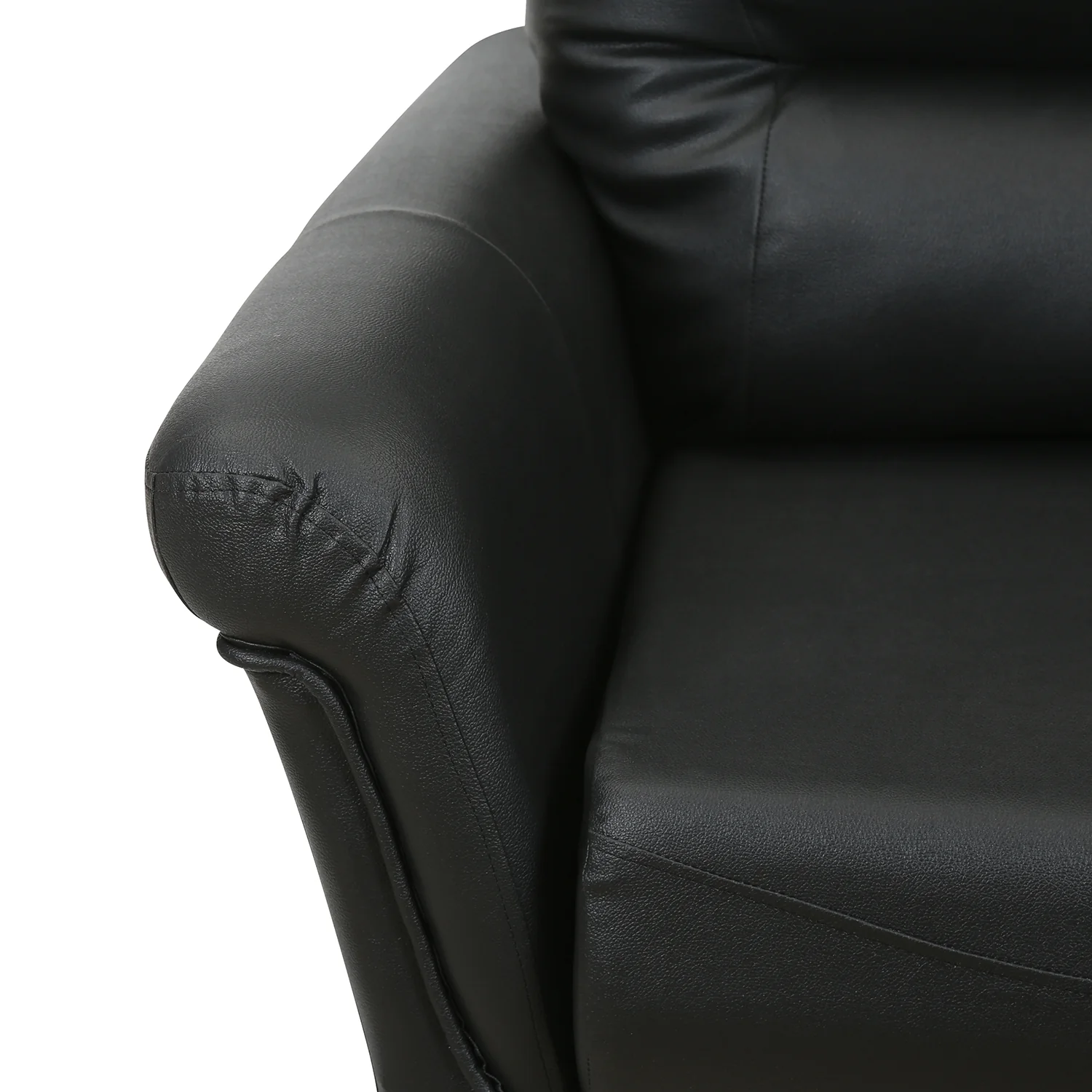 Nilkamal Aurich 1 Seater Sofa (Black) - Image 7