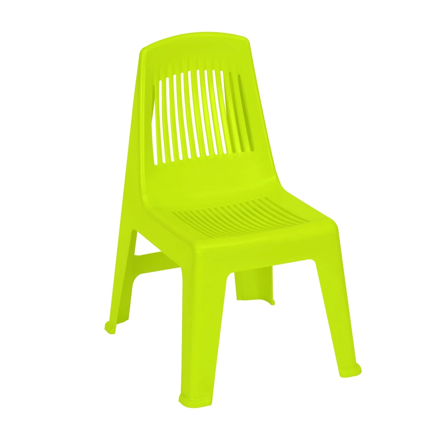 Nilkamal CHR5027 Plastic Baby Armless Chair (Spring Green) - Image 2