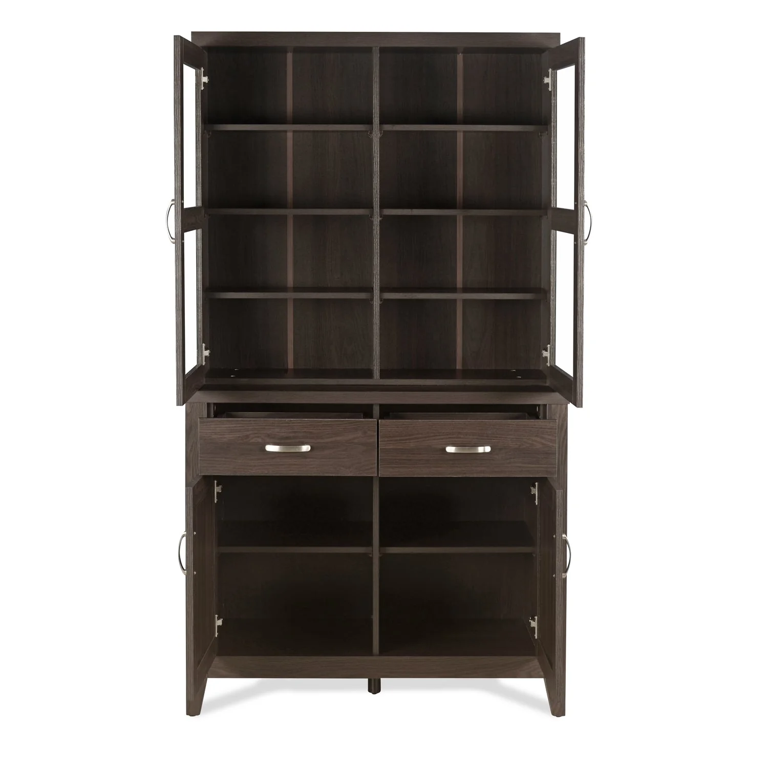 Nilkamal Ben Hutch Storage Cabinet (Brown) - Image 3