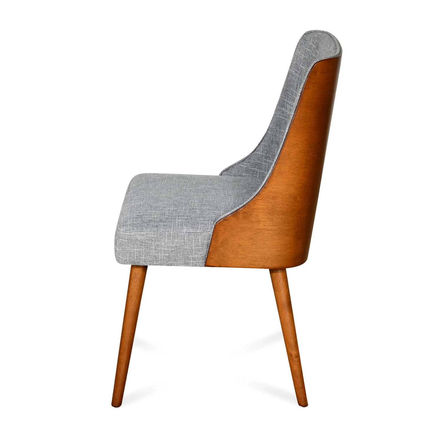 Nilkamal Bento Dining Chair (Walnut) - Image 6