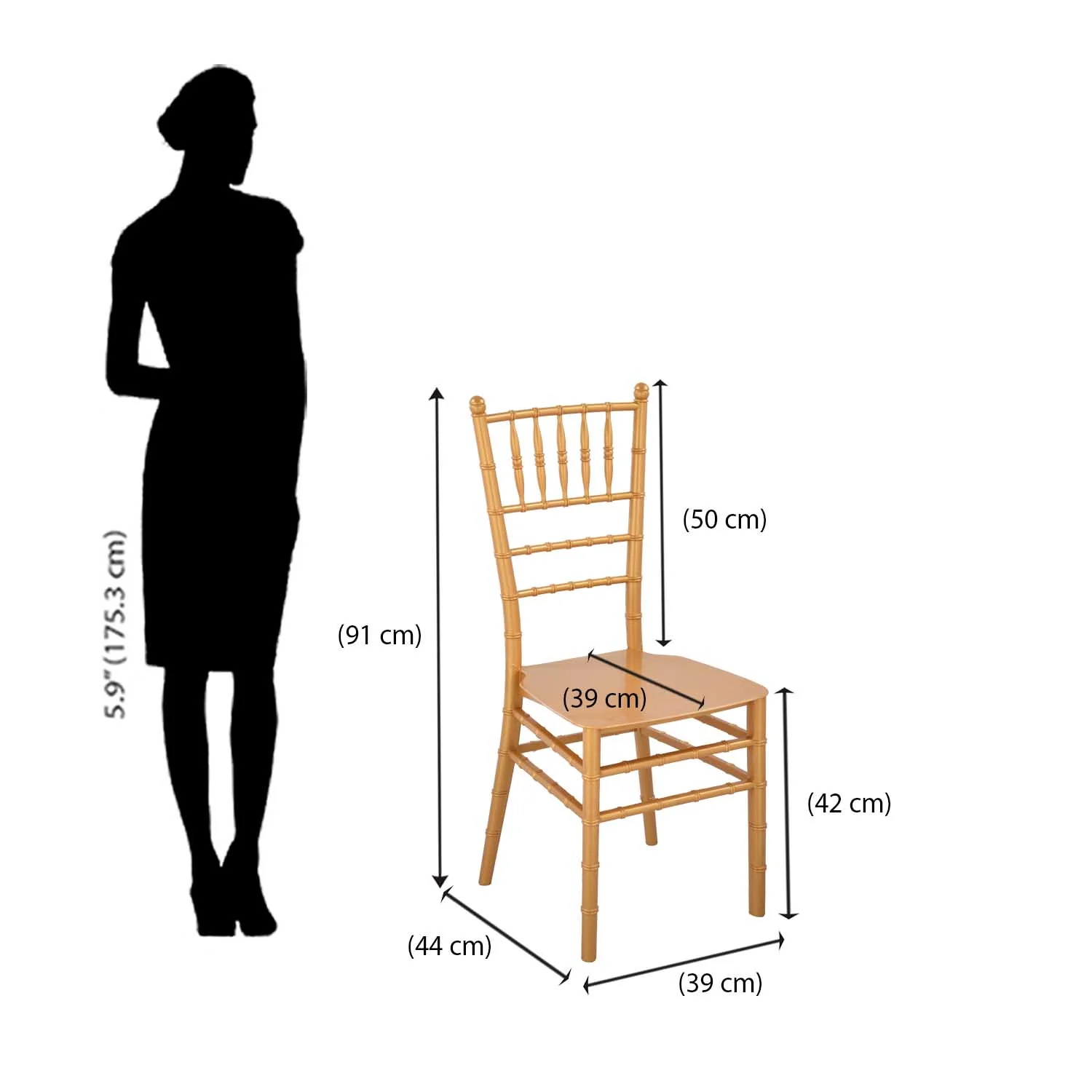 Nilkamal Bliss Plastic Chair - Image 4