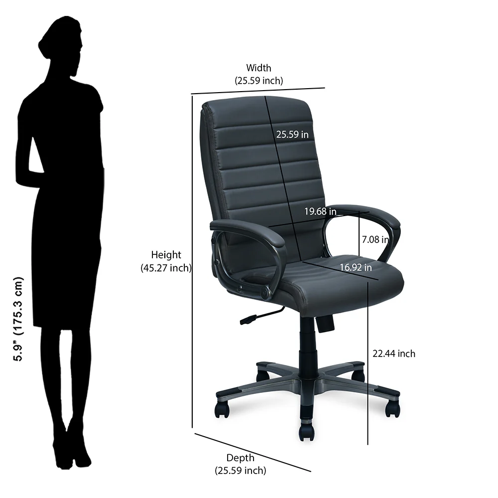 Nilkamal Bold Executive Office Chair - Image 9