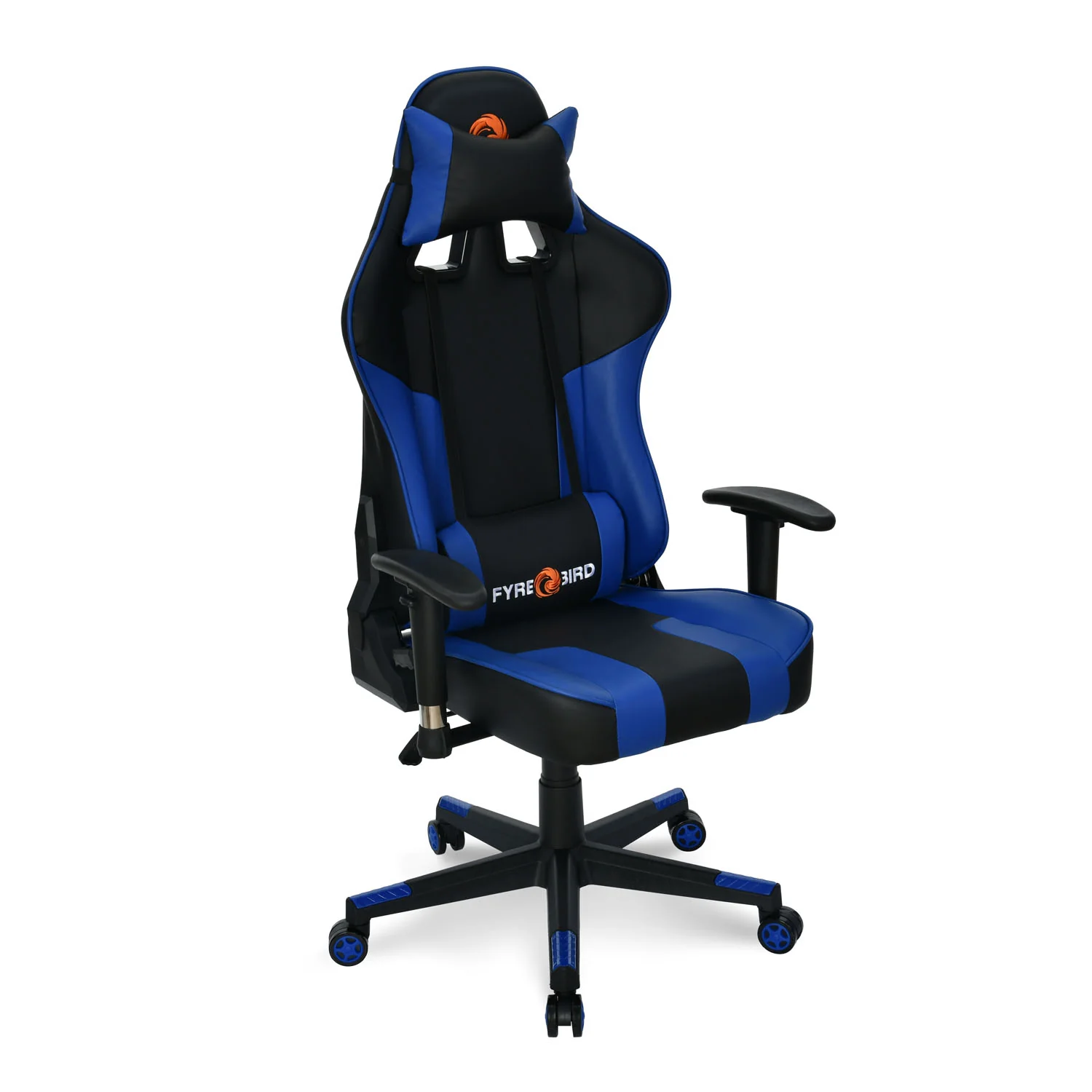 Nilkamal Fyrebird Bosco Gaming Chair (Black / Blue) - Image 7