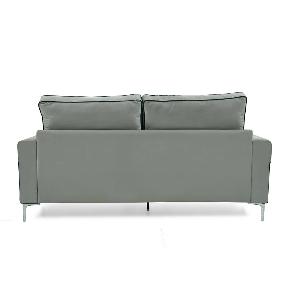 Nilkamal Boston 3 Seater Sofa (Grey & Blue) - Image 8