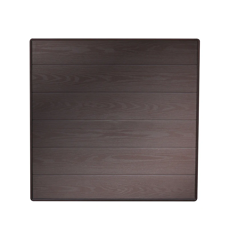 Nilkamal Breeze Centre Table with Glass (Weather Brown) - Image 6