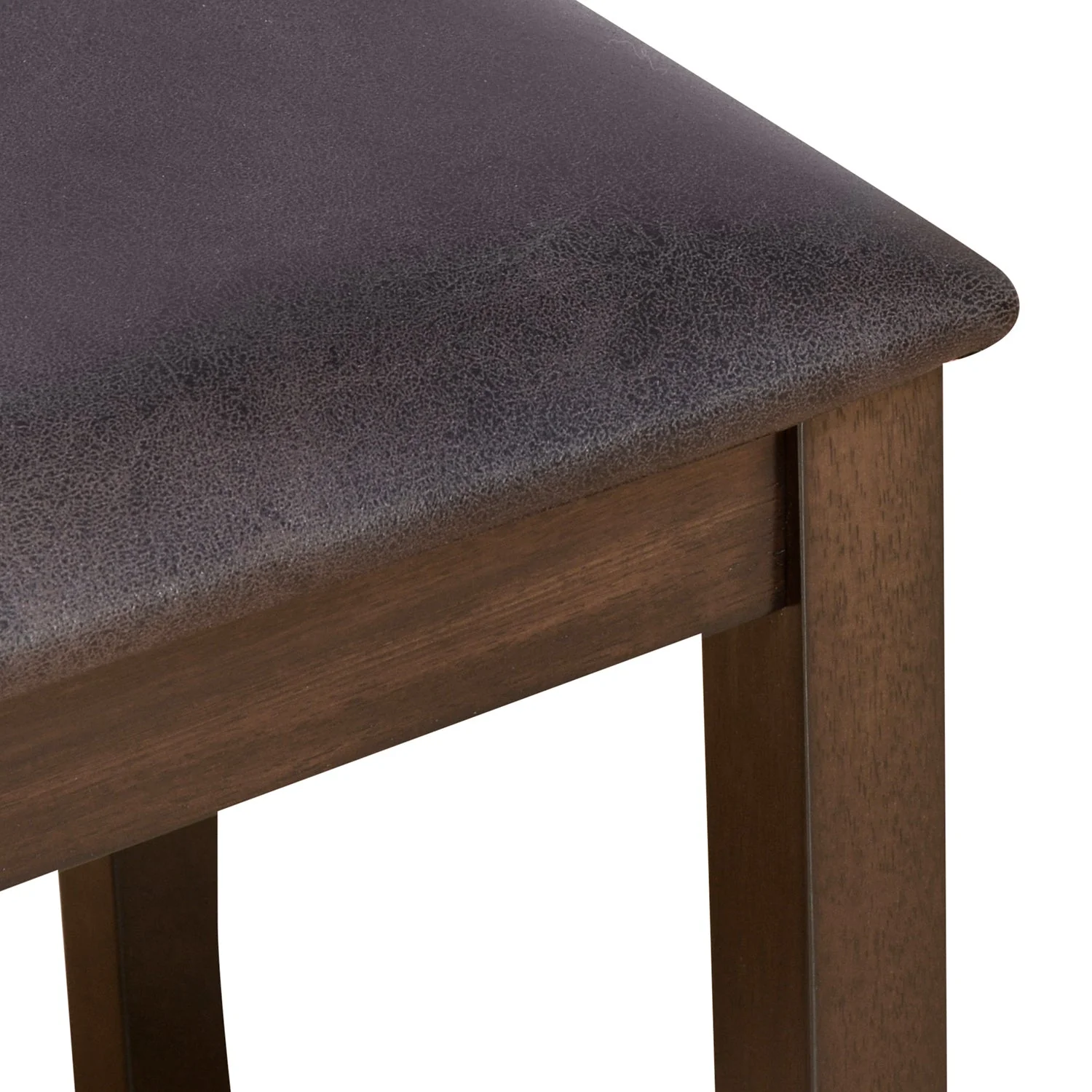 Nilkamal Camilla 1+4+Bench Dining Set (Dark Walnut) - Image 12