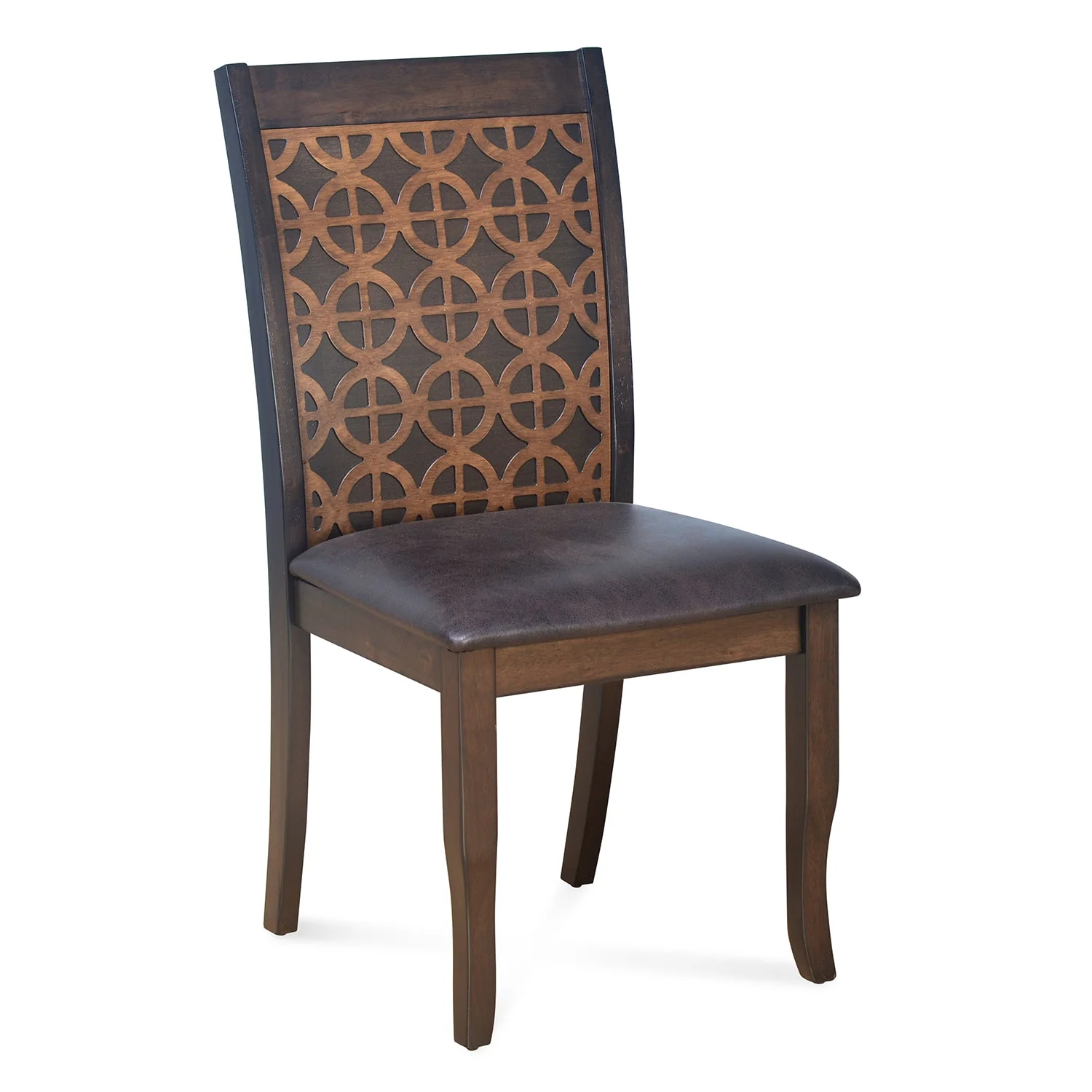 Nilkamal Camilla 1+4+Bench Dining Set (Dark Walnut) - Image 16