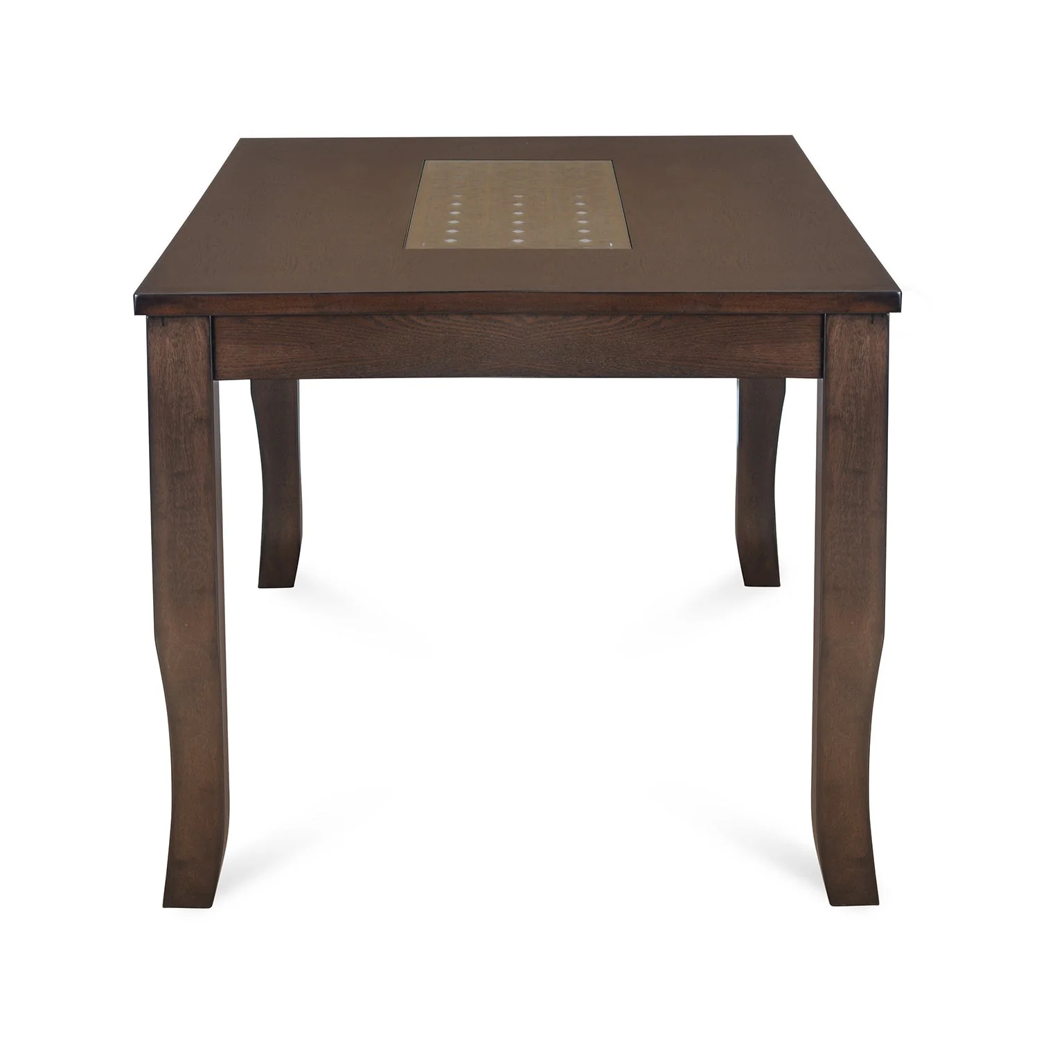 Nilkamal Camilla 6 Seater Dining Table (Dark Walnut) - Image 5