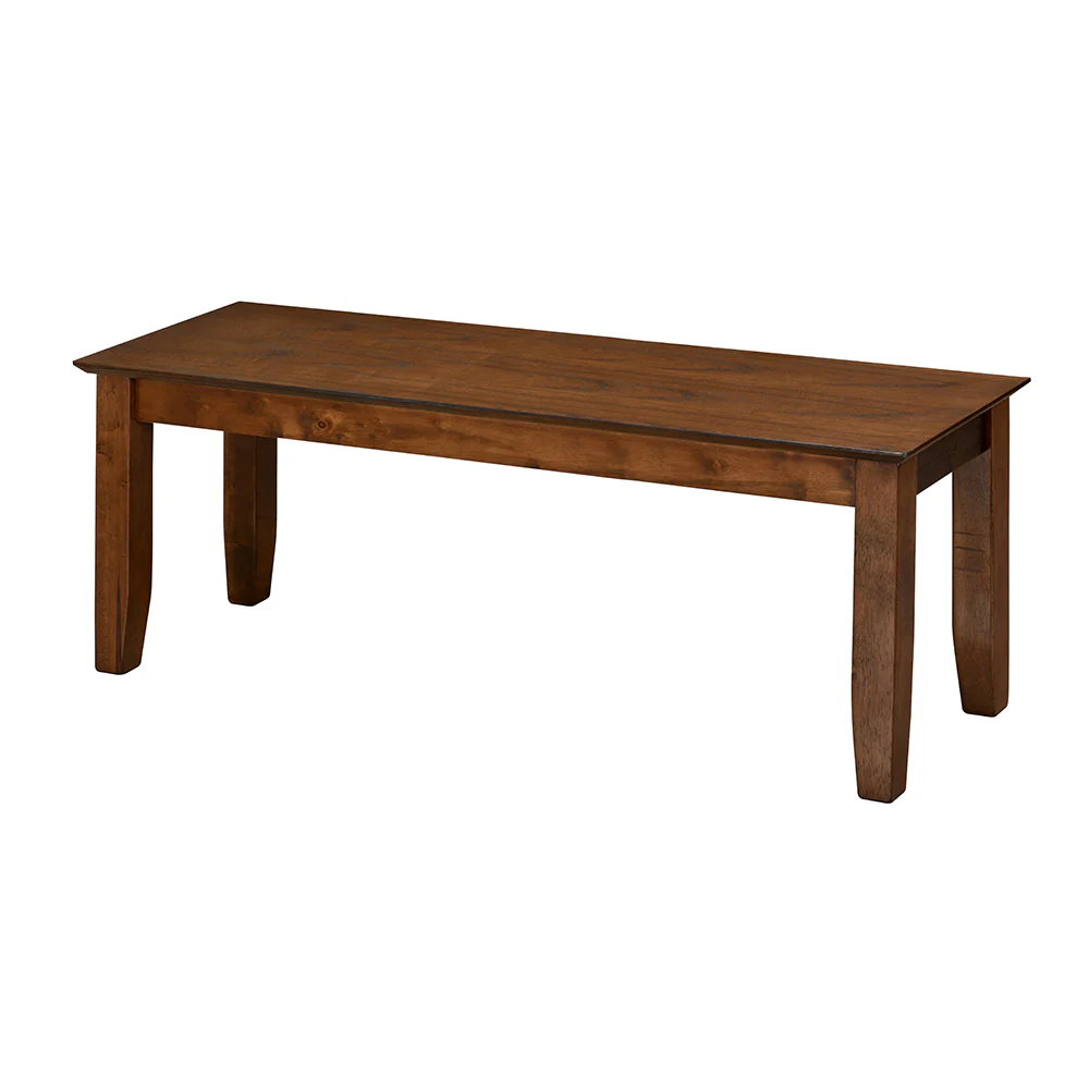 Nilkamal Carter Multi Use Long Sitting Bench for Living Room | Dining Room (Antique Oak) - Image 4