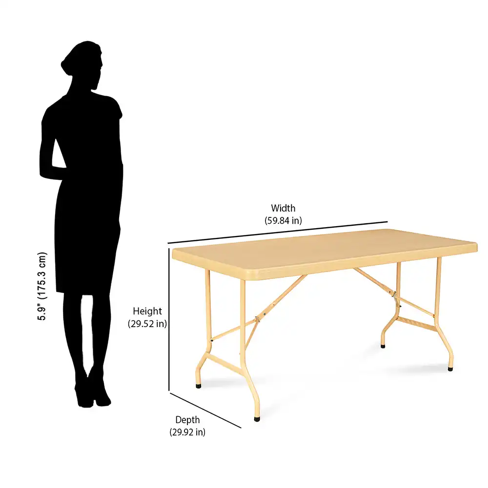 Nilkamal Celebrationz 5 feet Rectangle Table - Image 18