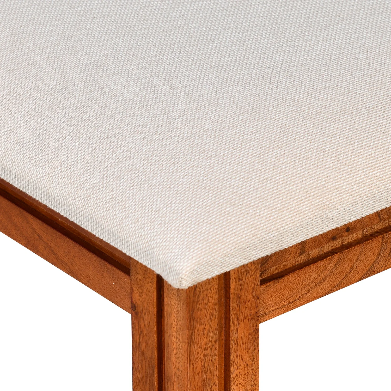 Nilkamal Cera Multi Use Long Sitting Bench for Living Room | Dining Room (Honey Brown) - Image 4