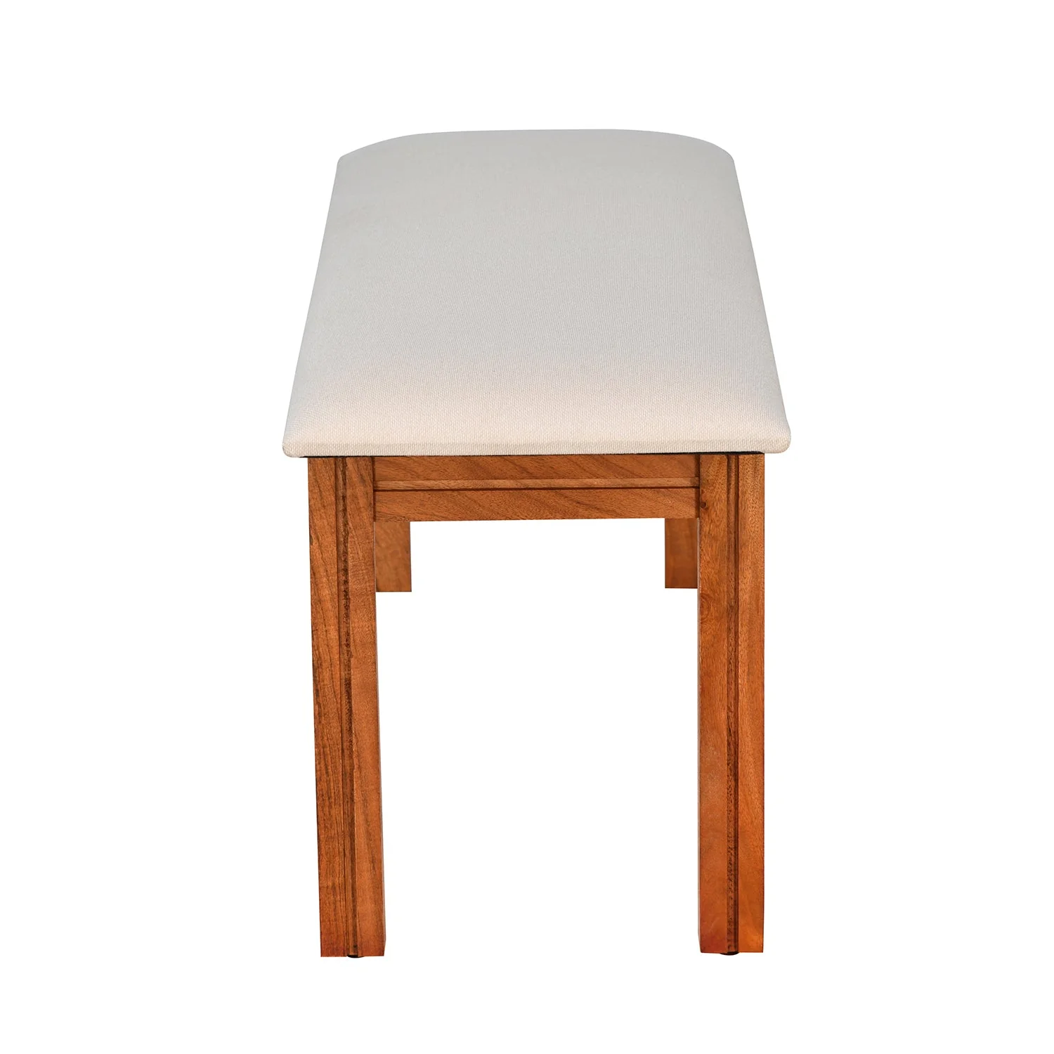 Nilkamal Cera Multi Use Long Sitting Bench for Living Room | Dining Room (Honey Brown) - Image 5
