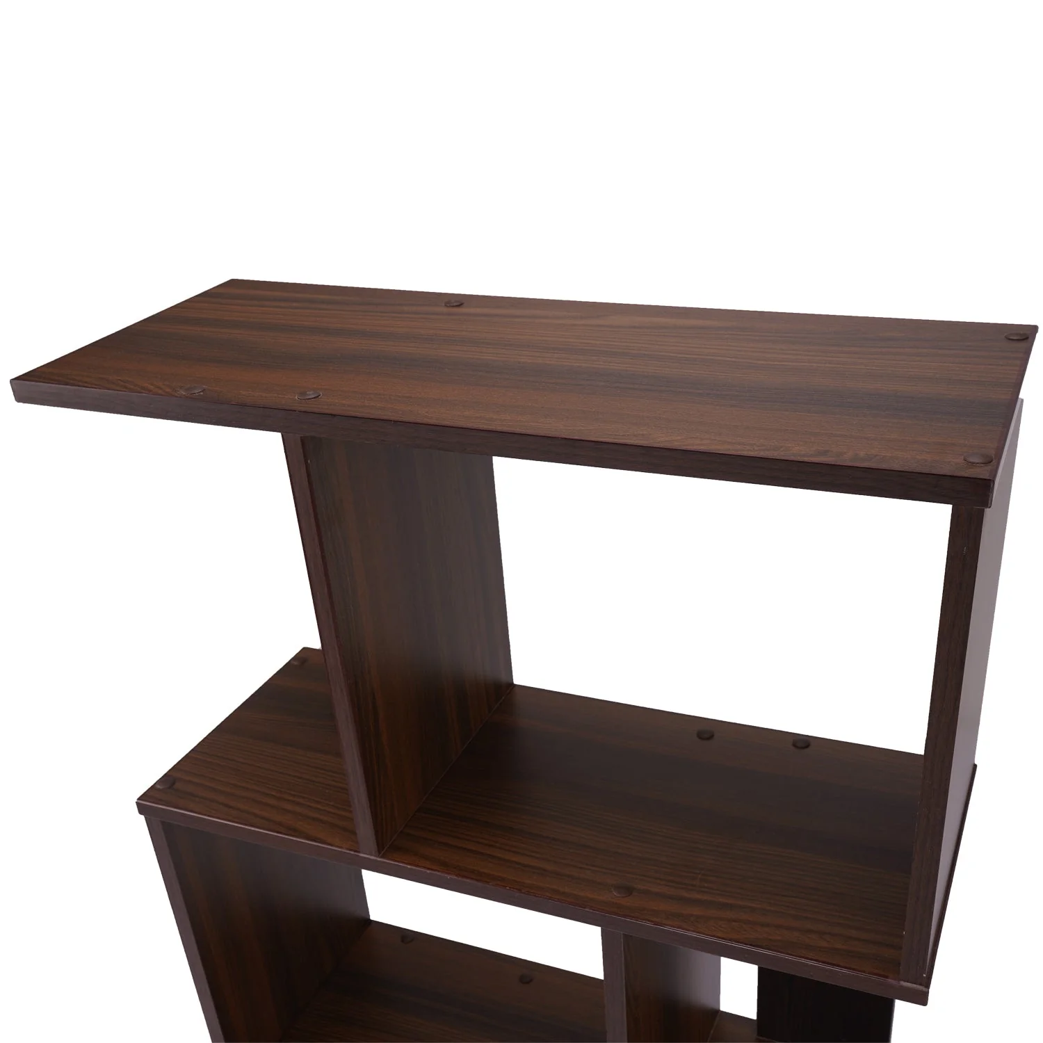 Nilkamal Checkers 3 Tier Book Shelf (Walnut) - Image 7