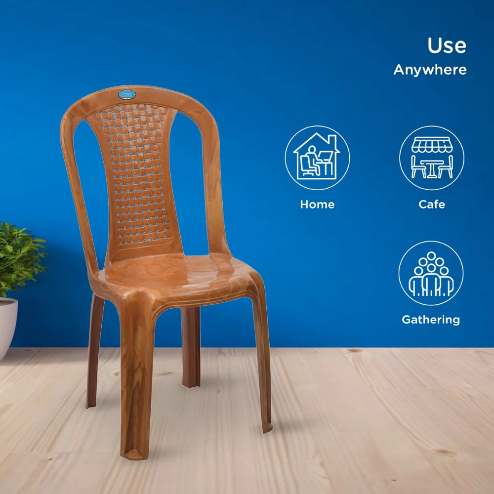 Nilkamal CHR4002 Plastic Armless Chair - Image 12