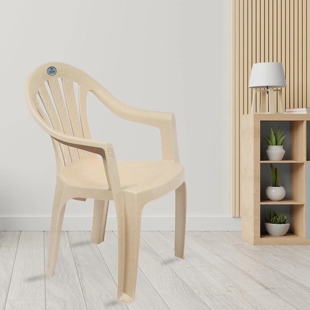 Nilkamal CHR2045 Plastic Arm Chair - Image 2