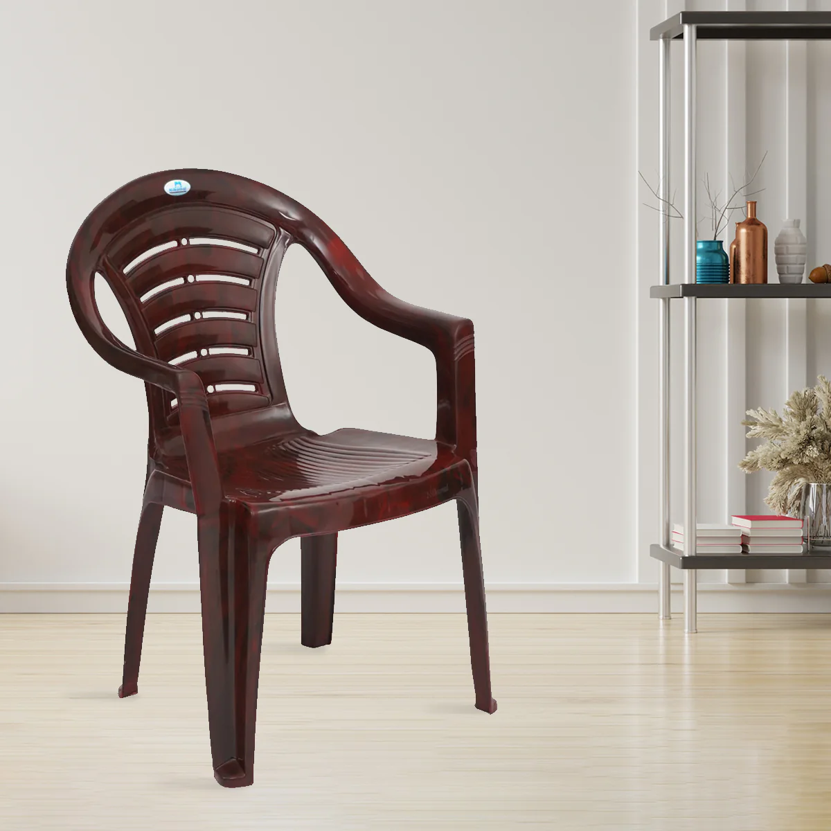 Nilkamal CHR2123 Plastic Arm Chair - Image 9