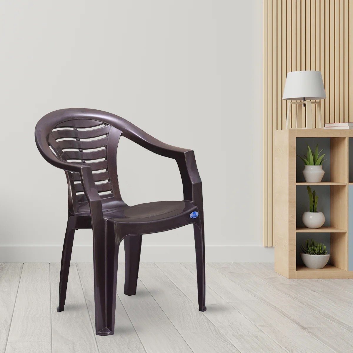 Nilkamal CHR2155 Plastic Arm Chair - Image 3