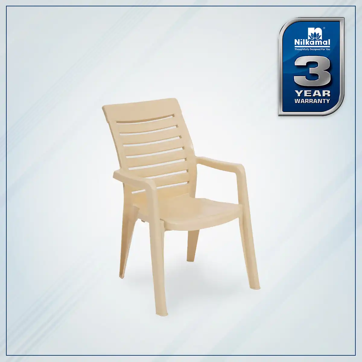 Nilkamal CHR2180 Plastic Arm Chair - Image 11
