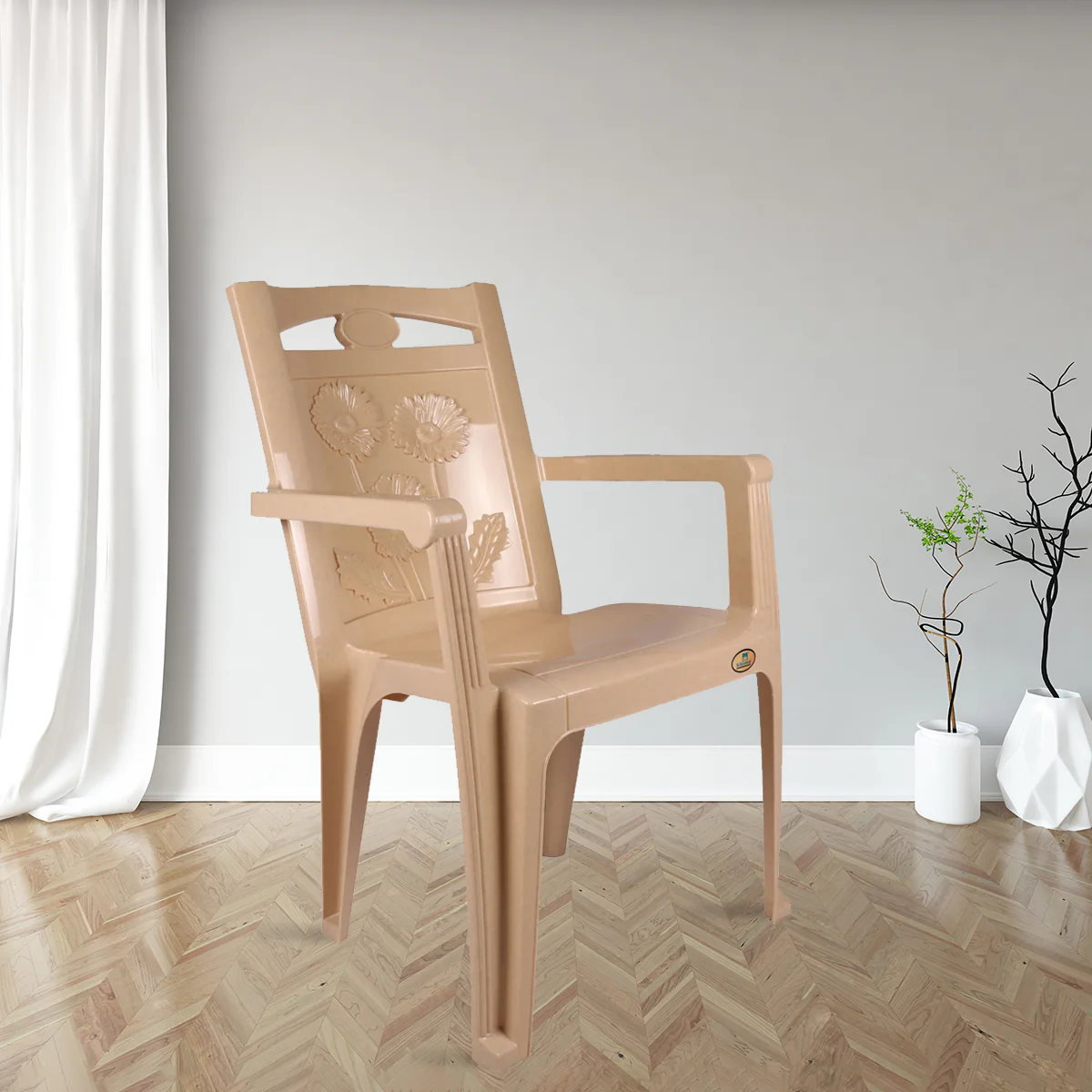 Nilkamal CHR2240 Plastic Arm Chair - Image 8