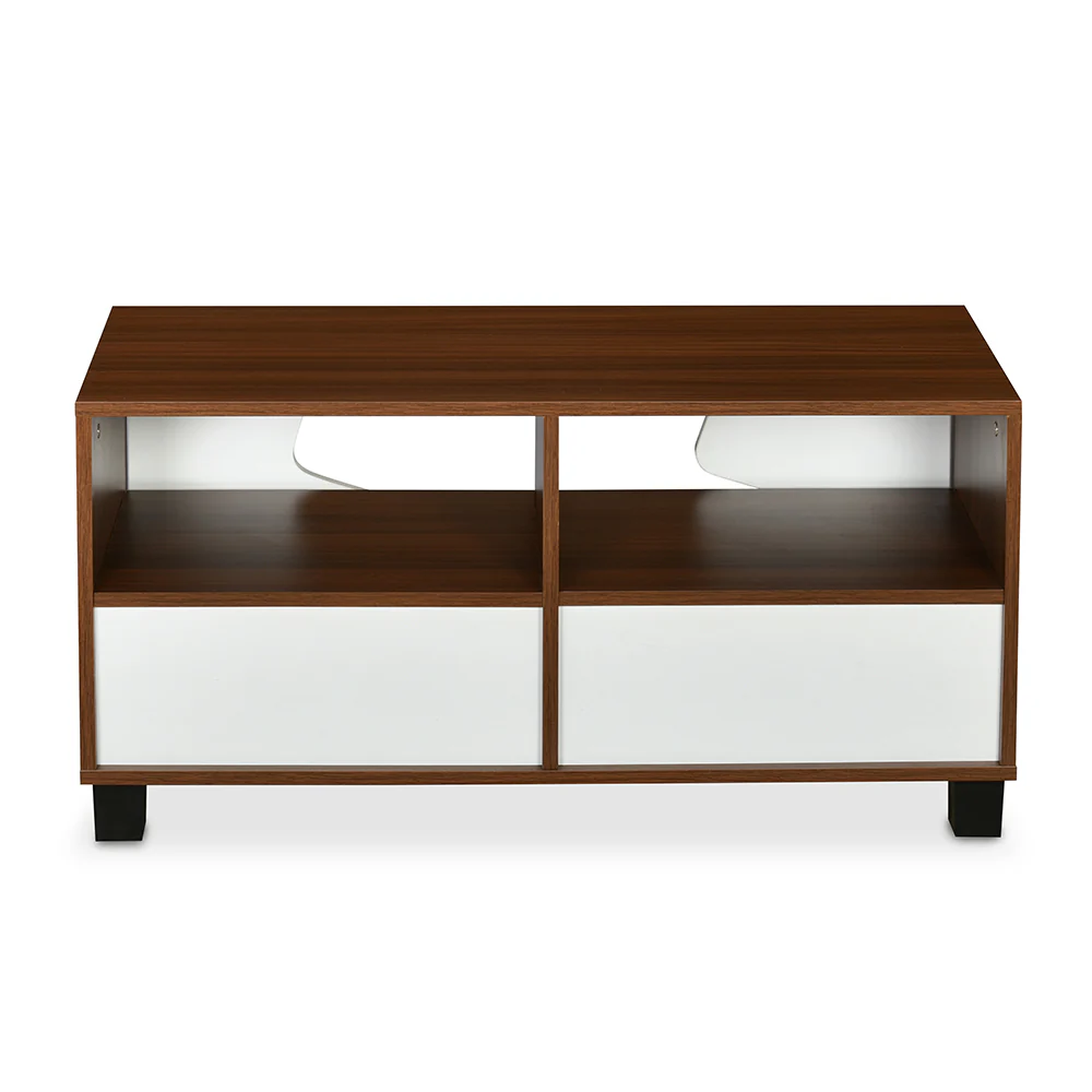 Nilkamal Clive TV Unit (Walnut and White) - Image 5