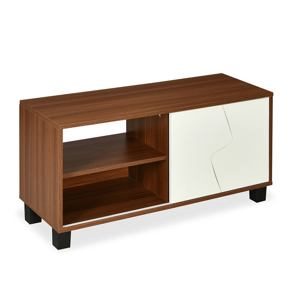 Nilkamal Clive TV Unit (Walnut and White) - Image 6