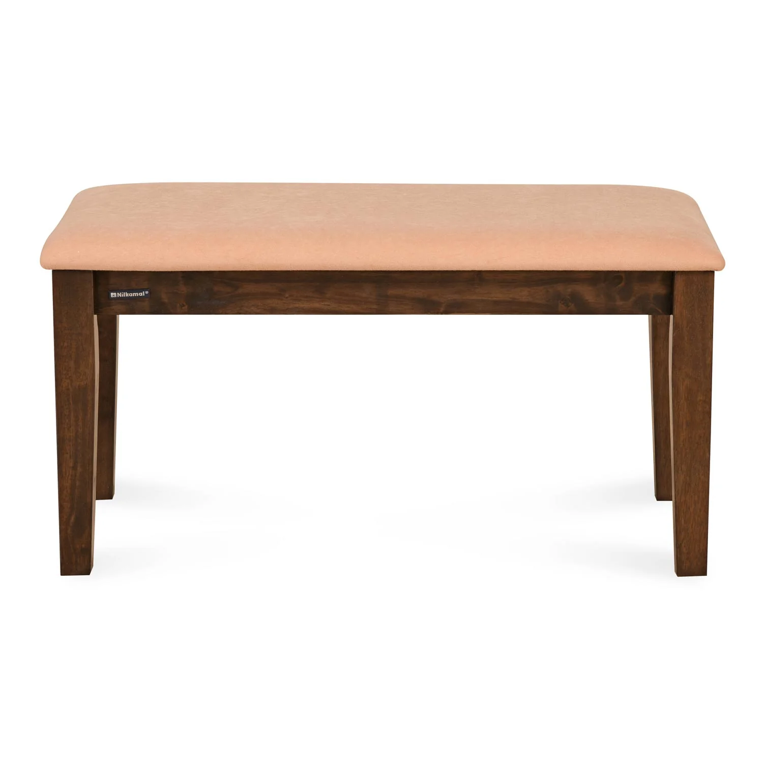 Nilkamal Colombia Multi Use Medium Sitting Bench for Living Room | Dining Room (Wenge) - Image 3
