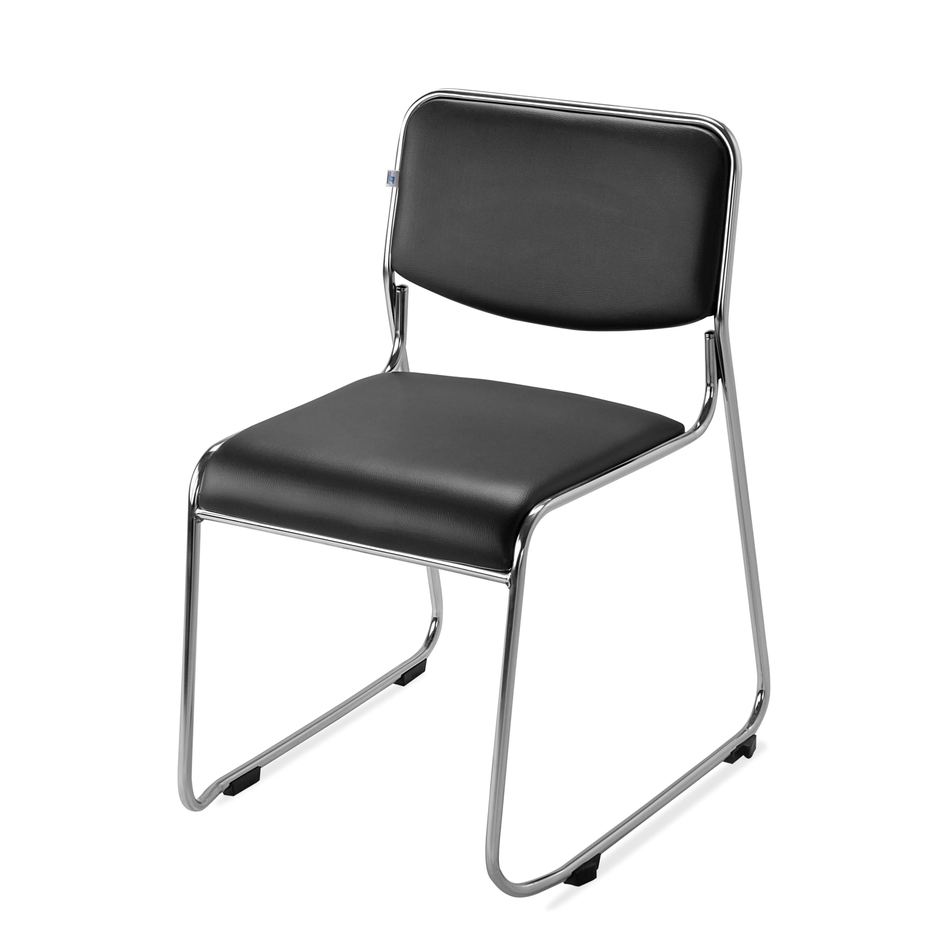 Nilkamal Contract 01 without Arm Visitor Chair (Black) - Image 5