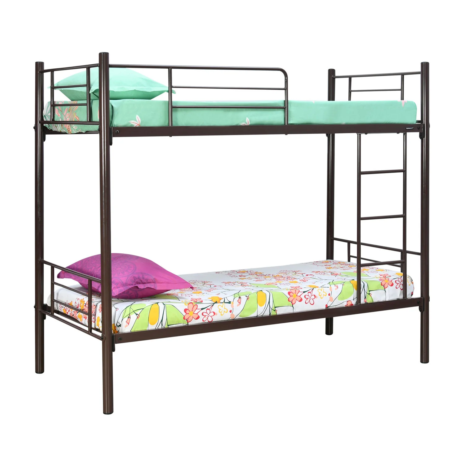 Nilkamal Crossett Metal Bunk Bed (Brown) - Image 9