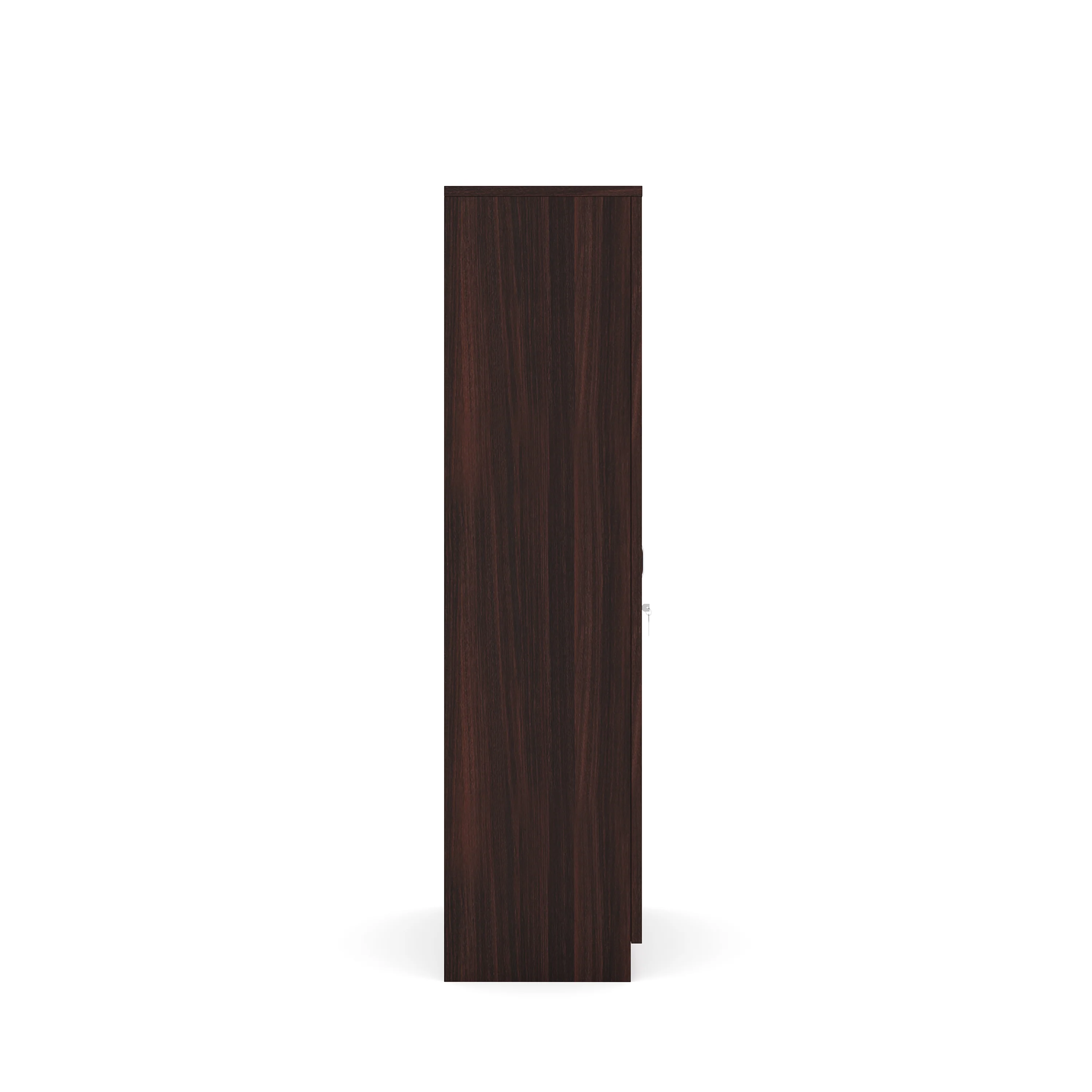 Nilkamal Crystal 2 Door Wardrobe (New Wenge & Natural Ebony) - Image 6