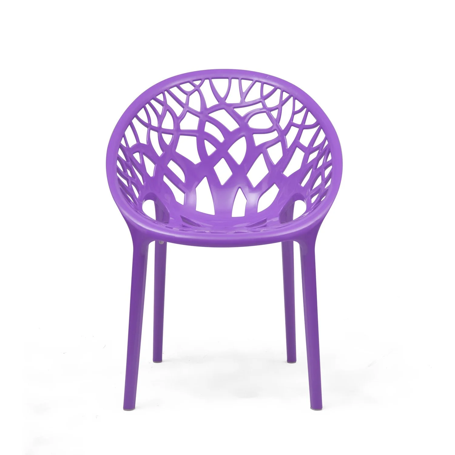 Nilkamal Crystal Polypropylene Premium Chair (Voilet) - Image 6