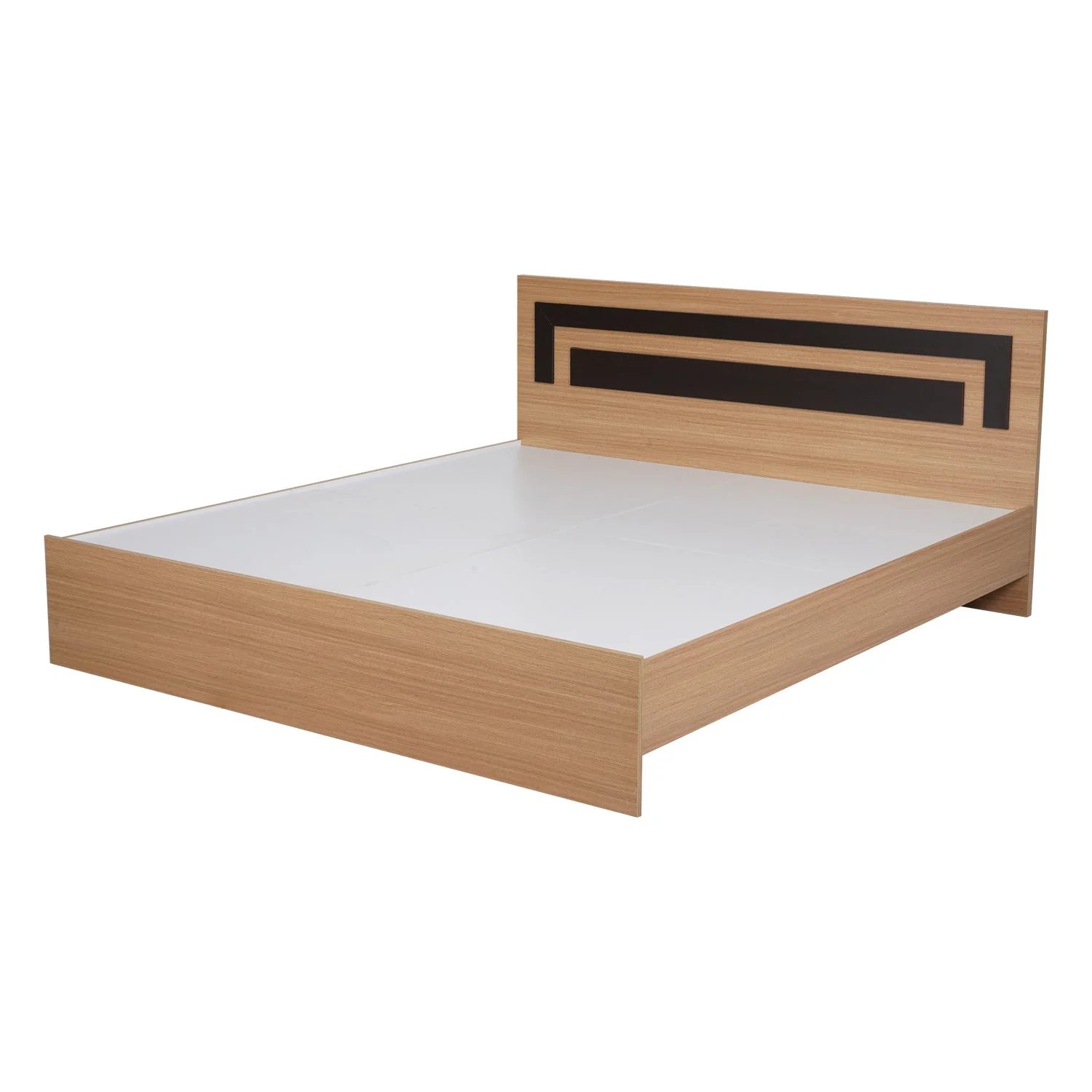 Nilkamal Cyril Queen Bed (Urban Teak) - Image 3