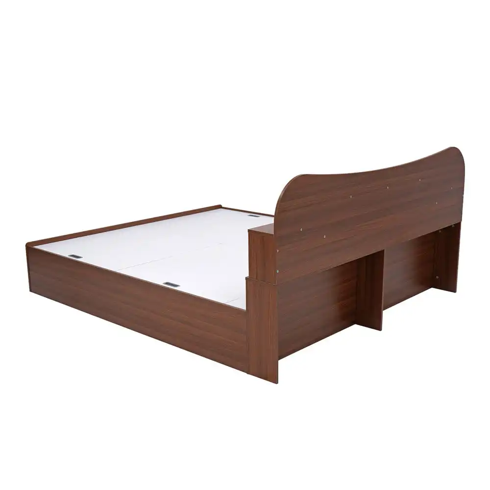 Nilkamal Daffodil King Bed with Box Storage (Walnut) - Image 12