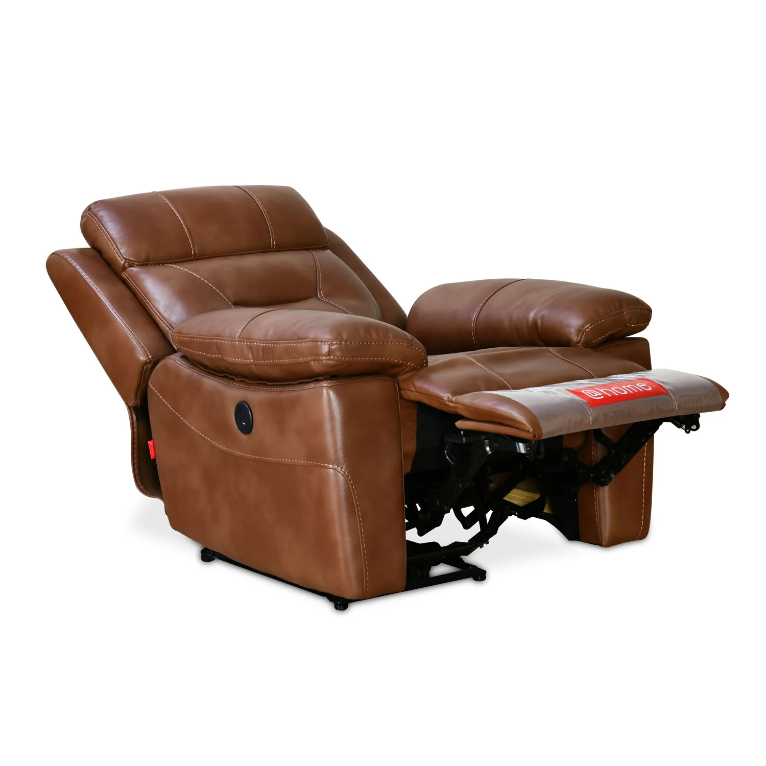 Nilkamal Delp 1 Seater Electric Recliner Sofa (Choco Brown) - Image 6