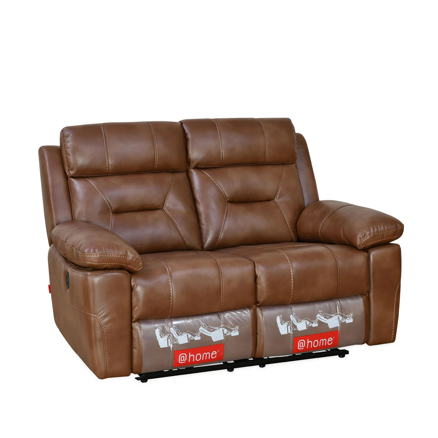 Nilkamal Delp 2-Seater Electric Recliner Sofa (Choco Brown) - Image 3