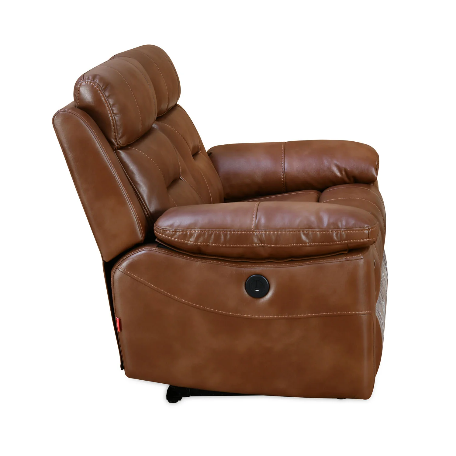Nilkamal Delp 2-Seater Electric Recliner Sofa (Choco Brown) - Image 6